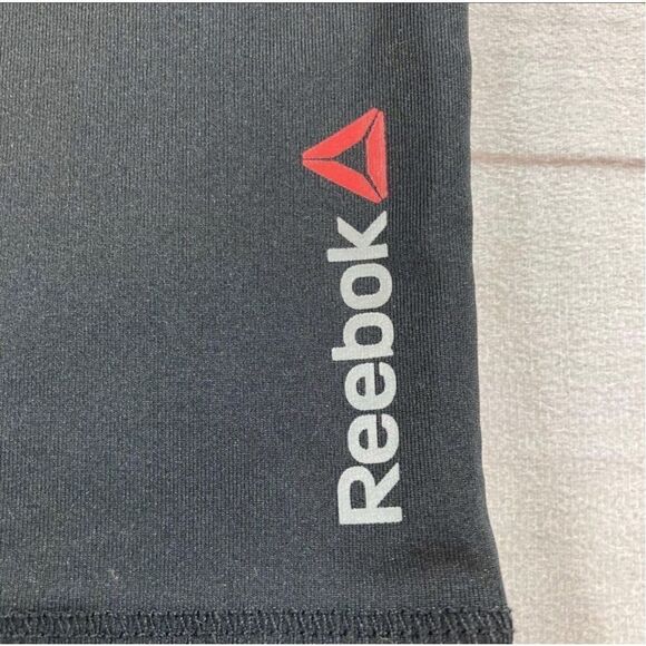 Reebok Mens Black Speedwick Performance Short Sleeve Running Shirt Size Large - Picture 4 of 6